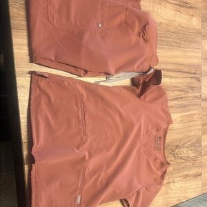 Figs Mauve Scrub Set